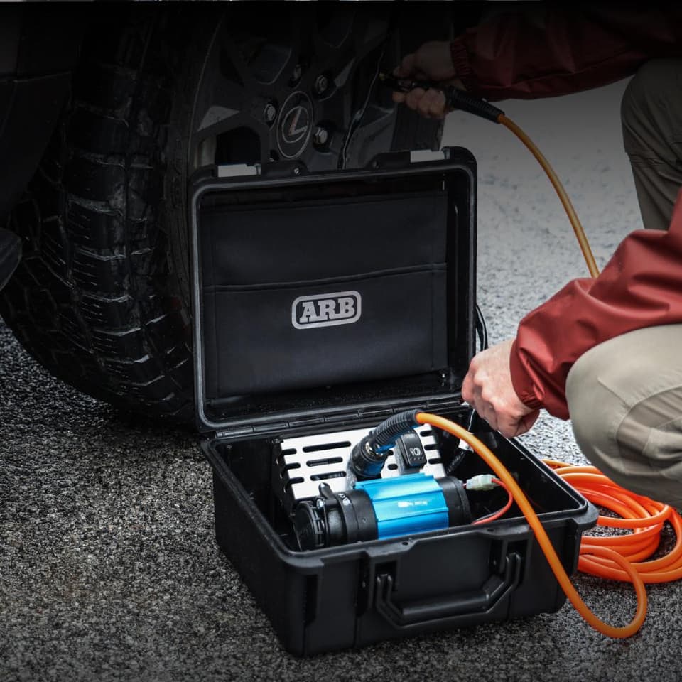 Single Motor Portable 12V Air Compressor CKMP12V2